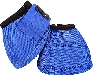Pair of Horse Bell Boots, Durable Hoof Boots Protective Hoof Covers for Horse Training, 11 x 6 x 13cm