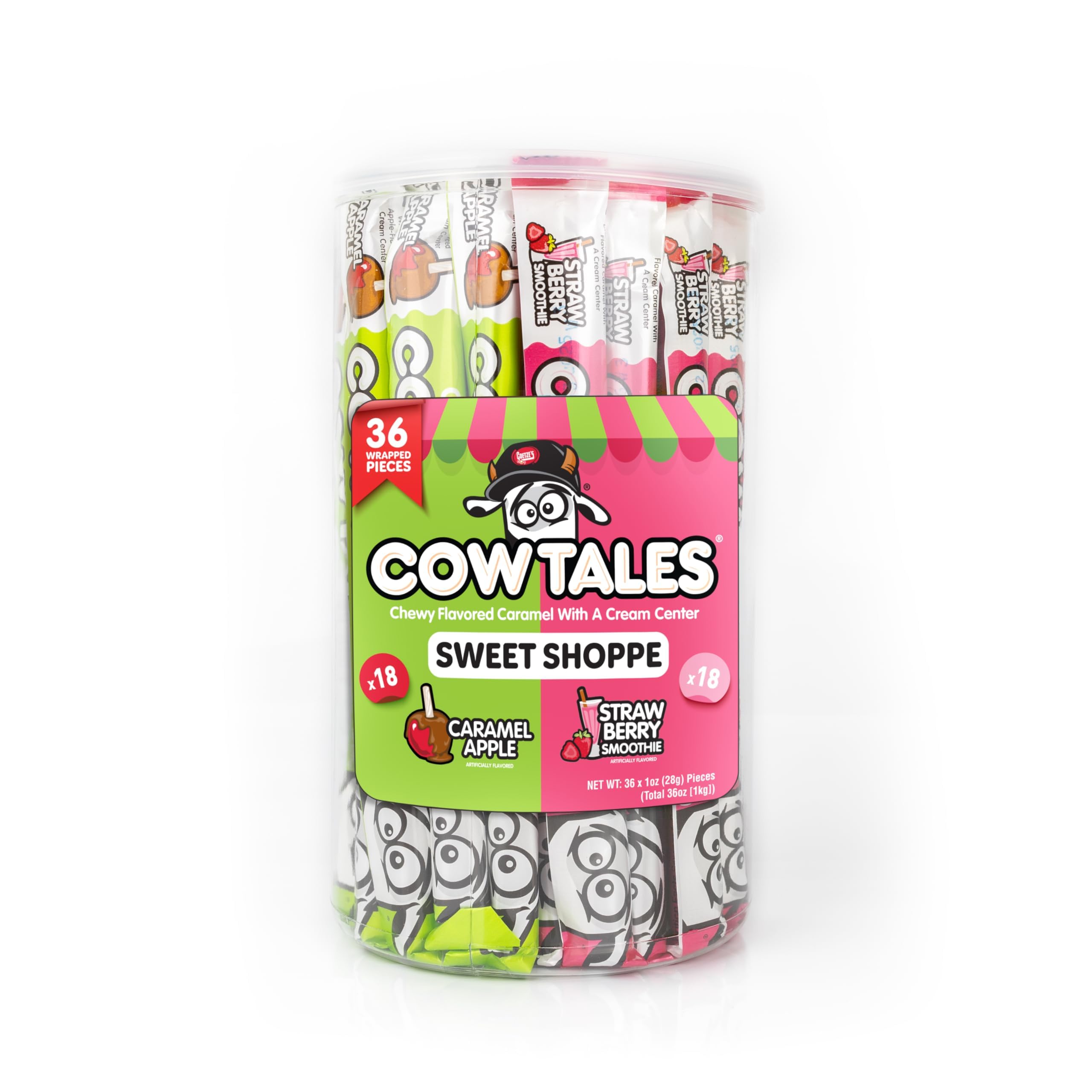 Amazon.com : Goetze's Candy Sweet Shoppe Cow Tales Mix, 2.25 lb