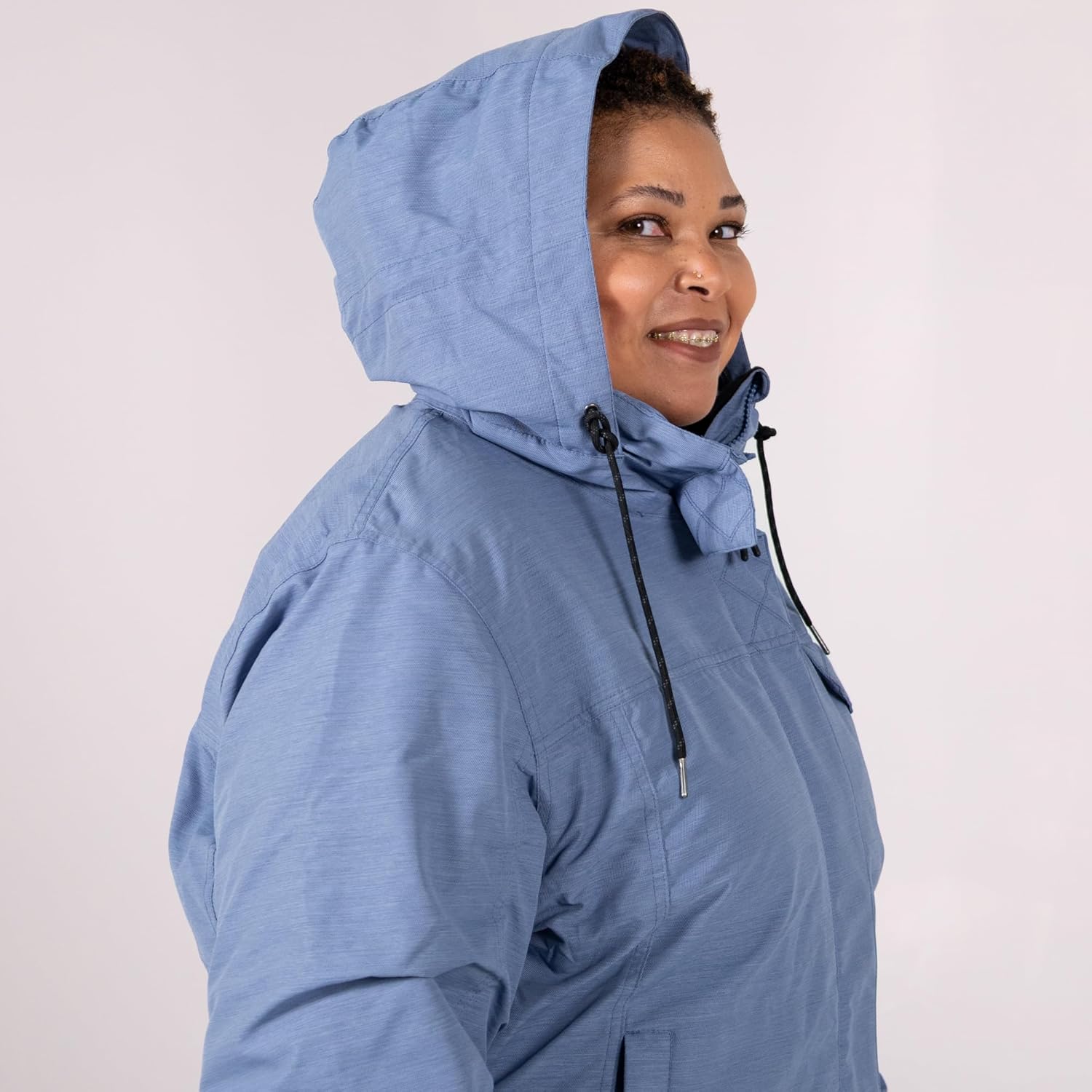 Snow Country Outerwear Women's 1X-6X Plus Size Ski Jacket Winter Coat Snowboarding Sugarcoat
