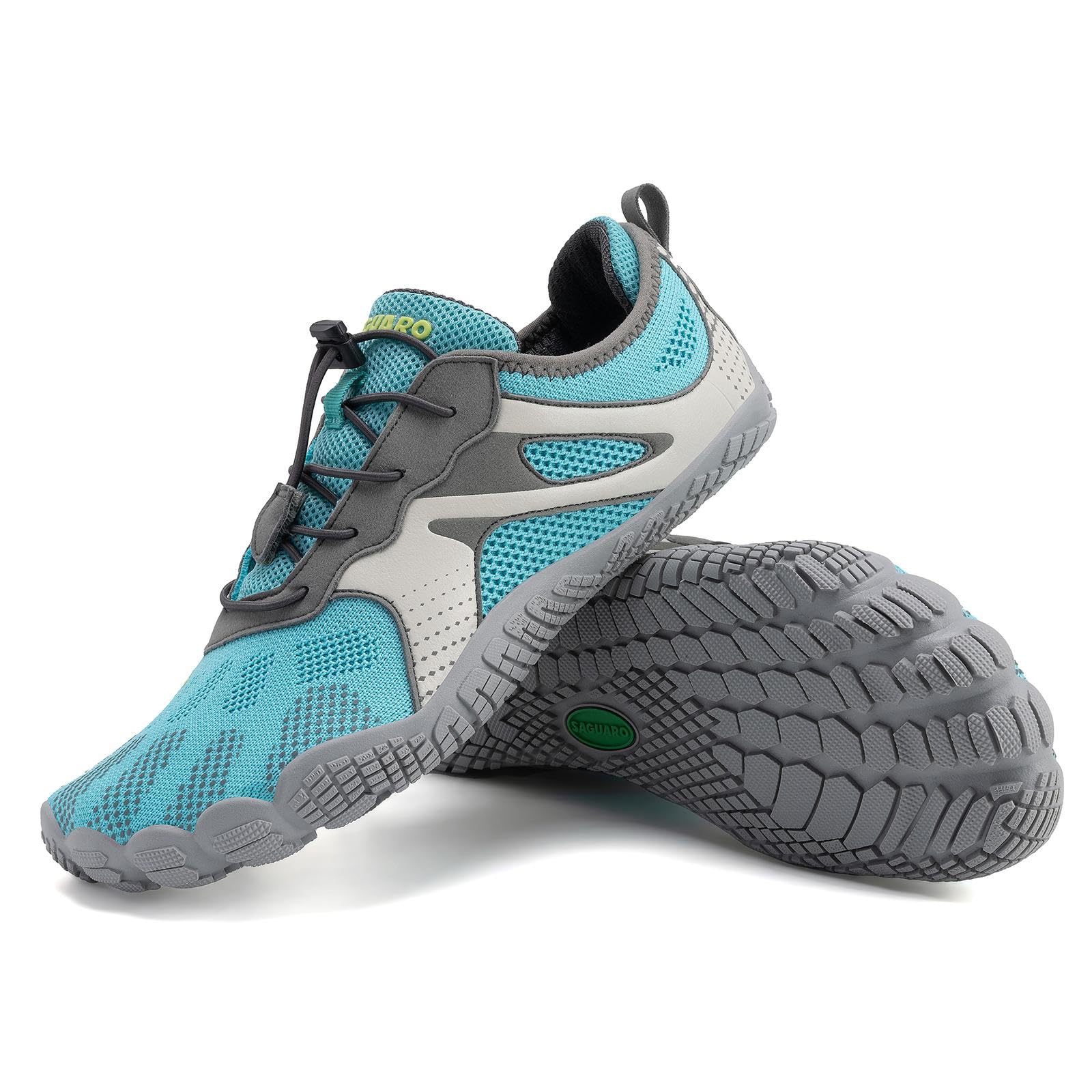 SAGUARO Barfußschuhe Herren Damen Zehenschuhe Unisex Traillaufschuhe
