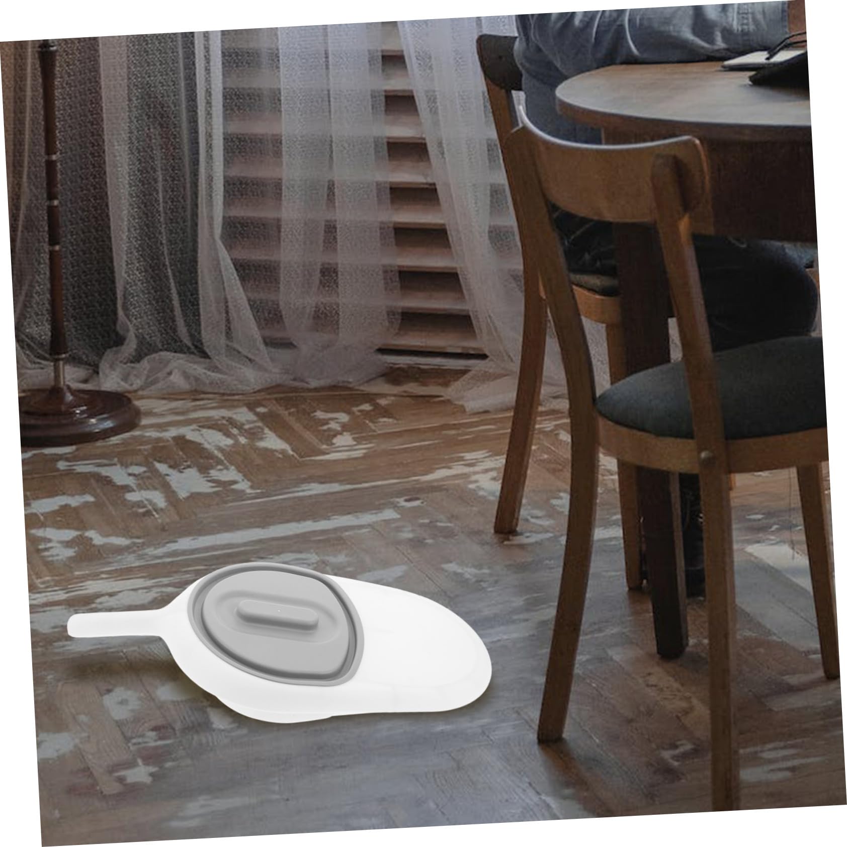 Padella con Manico Anziani Design lungo Inclinato | Plastica, Uso a Letto per Persone con Mobilità Ridotta, Facile da Impiegare, Supporto per Quotidiane