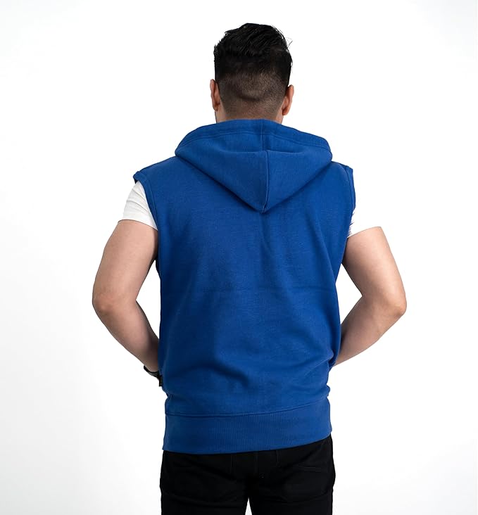 Sweat à Capuche Sans Manche Débardeur à Capuche Sans Manches Pour