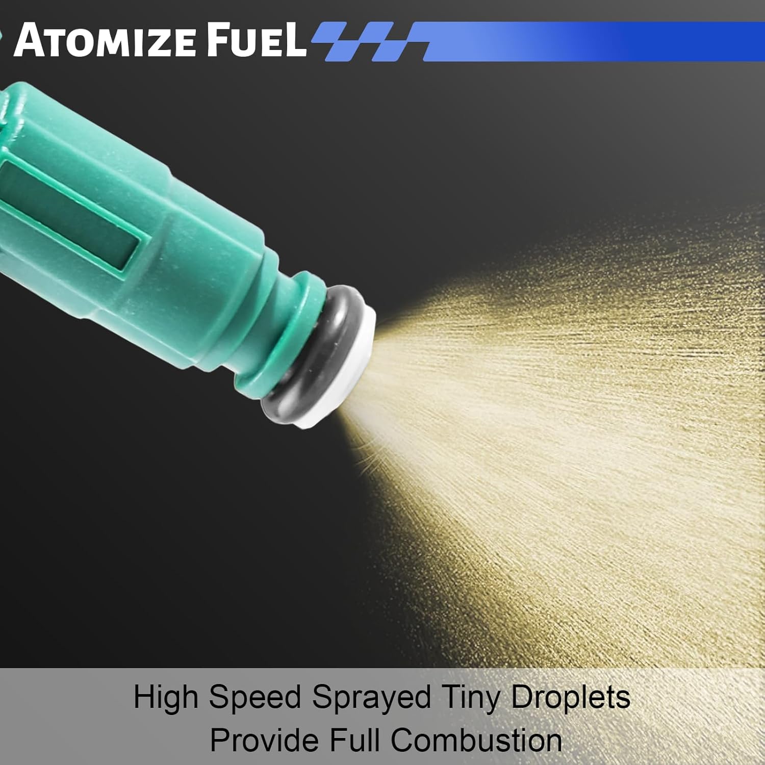 FJ678 Fuel Injectors Fit for 2003 2004 2005 2006 Nissan Sentra L4 1.8L (Not 2.5L) Replace# 0280156159, 166004Z800 Set of 4