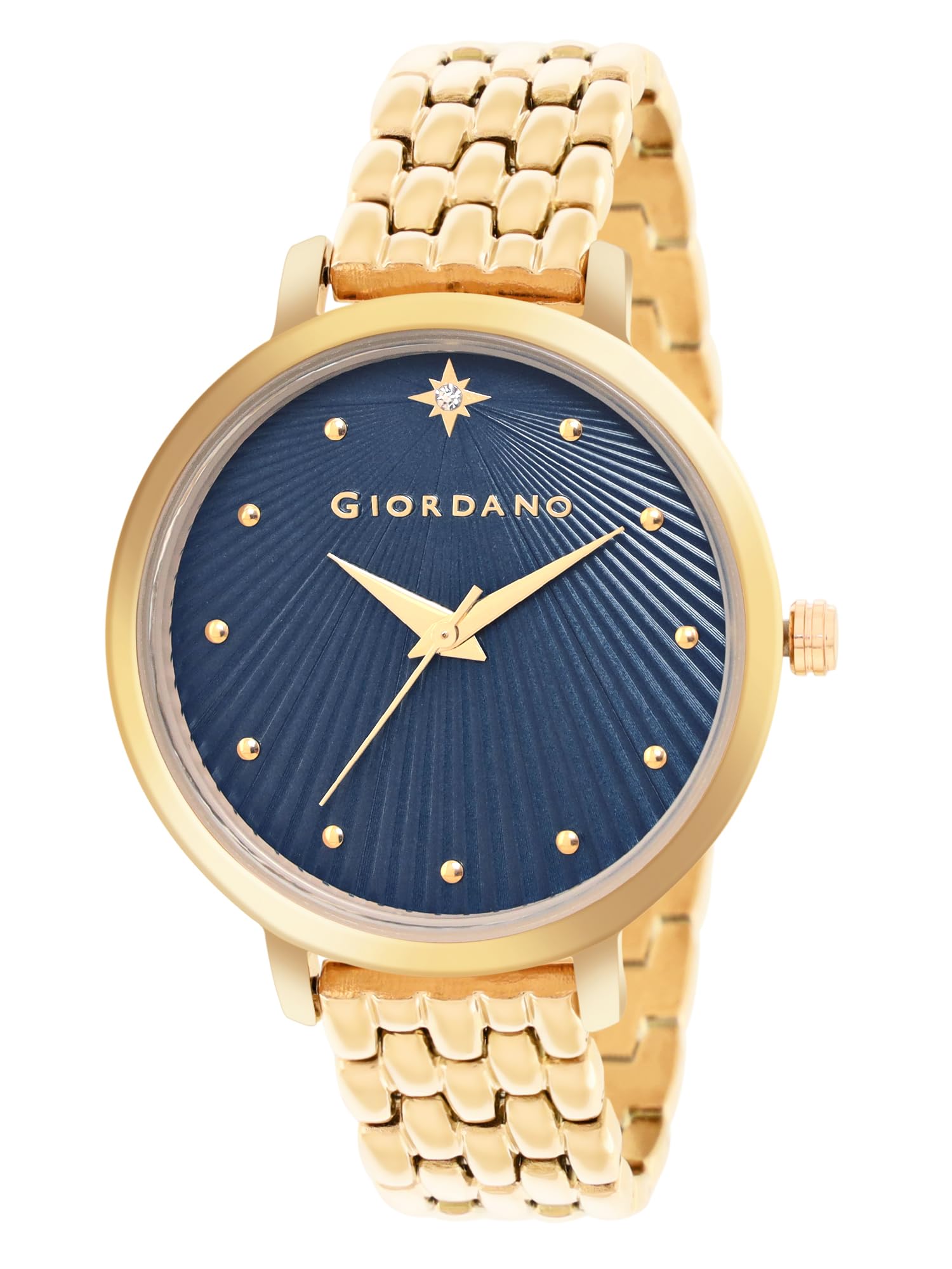 giordano Analog Wrist Watch for Women Stylish Metal Strap with Water Resistant 3 Hand Mechanism for Girls & Ladies to Compliment Your Look/Ideal Gift for Female - GD-4210-picture-26