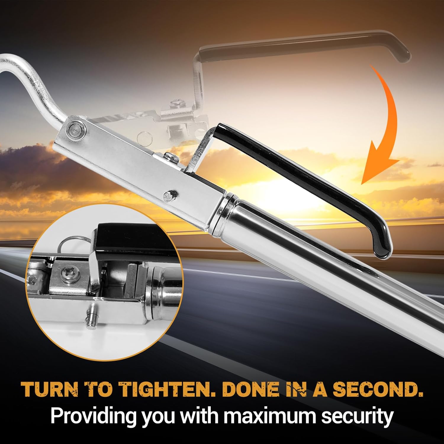 Turn-Buckles Replacement Set for Truck Camper, Premium Stainless Steel | 4 Piece Kit