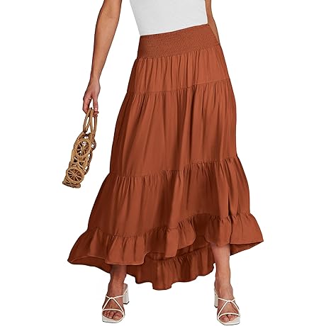 Flowy Maxi Skirt - Summer's Breezy Wardrobe Staple