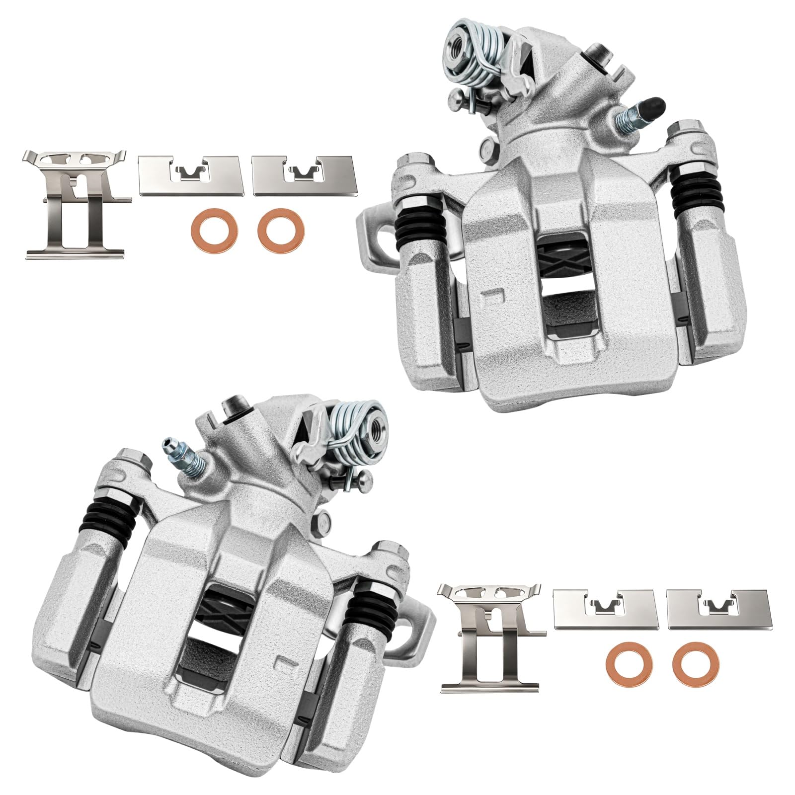 cciyu Rear Left &amp; Right Disc Brake Calipers Assembly 19B3299 19B3298