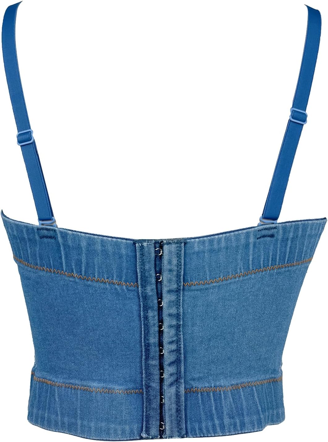 Women's Sequin Bustier Crop Top Mesh Corset Push up Rhinestone Diamond Bra