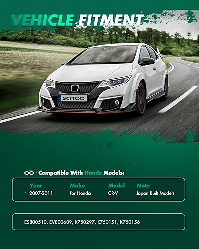 Miniatura 2 de scitoo 8pc delantero y trasero Sway Bar Links interior exterior corbata Rod Ends completo para HONDA CR-V 2007 2008 2009 2010 2011