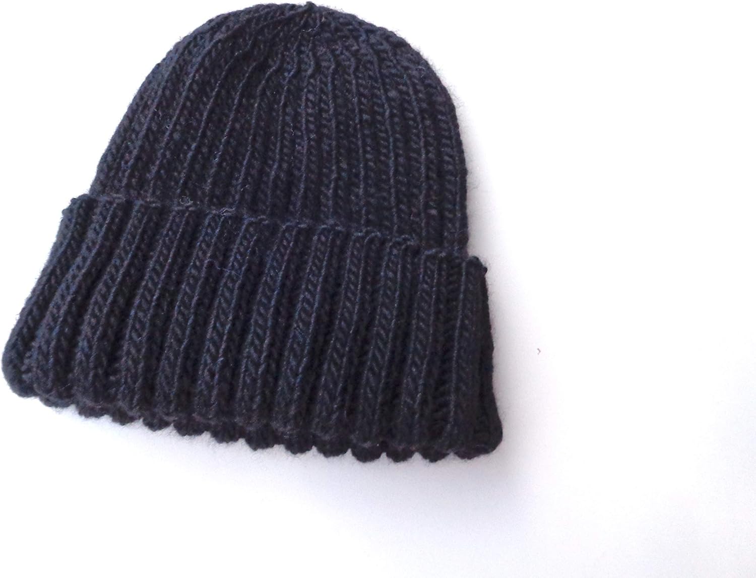Alpaca Wool Hat Mens size XL Watch Cap Beanie Hand Knit Extra Large CHOOSE COLOR