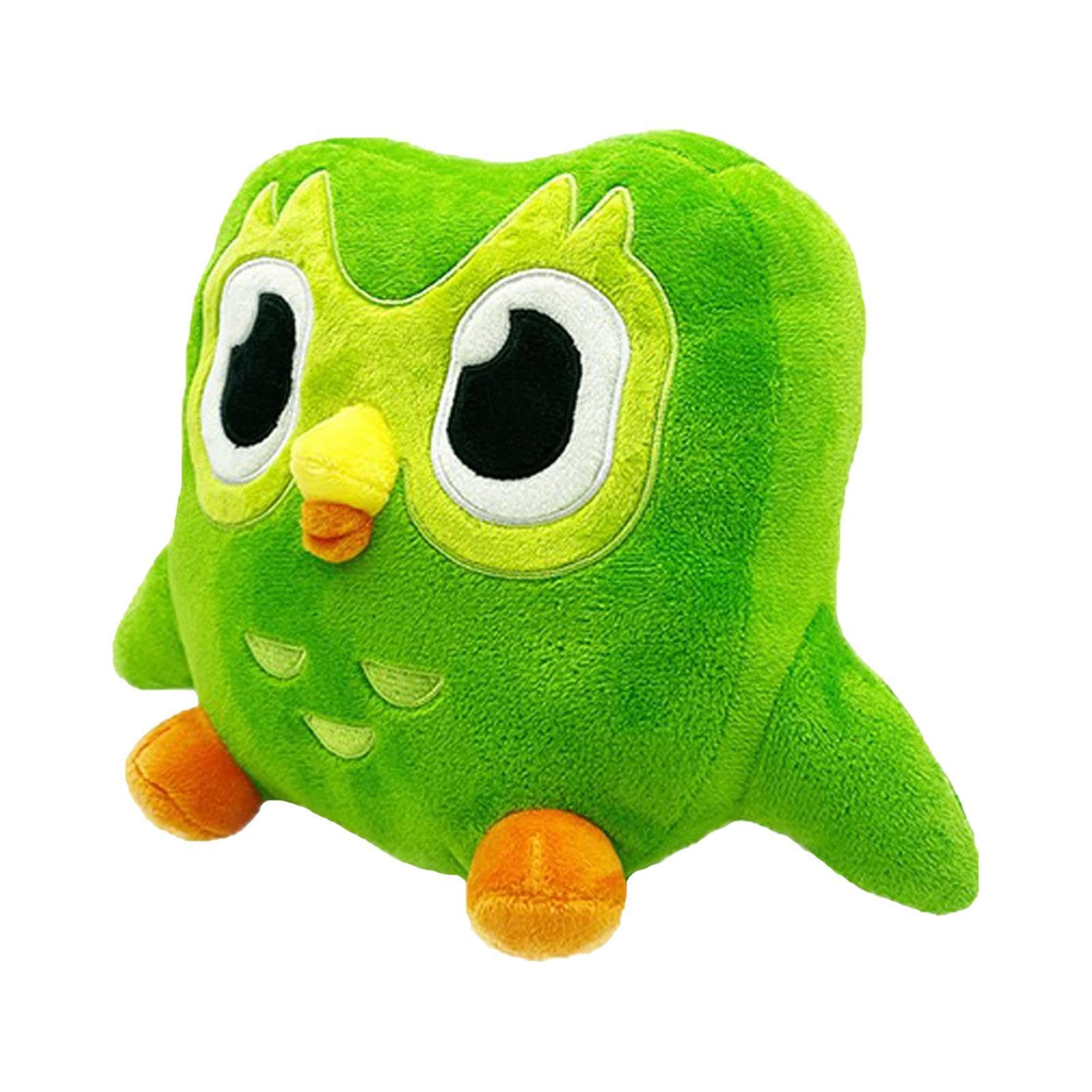 Amazon.co.jp: 緑のフクロウのぬいぐるみ | Duolingo ぬいぐるみ