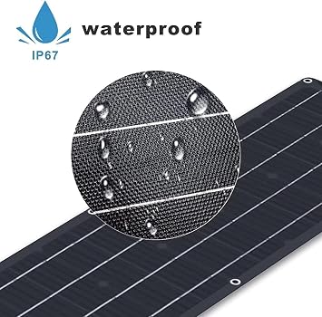 800W Solar Panel Kit Semi-Flexible Bendable Mono Off-Grid Charger, 4 X 200W Flexible Solar Panel For Camping, Boat, Caravan, RV, Car