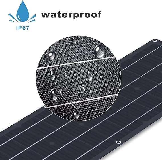 800W Solar Panel Kit Semi-Flexible Bendable Mono Off-Grid Charger, 4 X 200W Flexible Solar Panel For Camping, Boat, Caravan, RV, Car