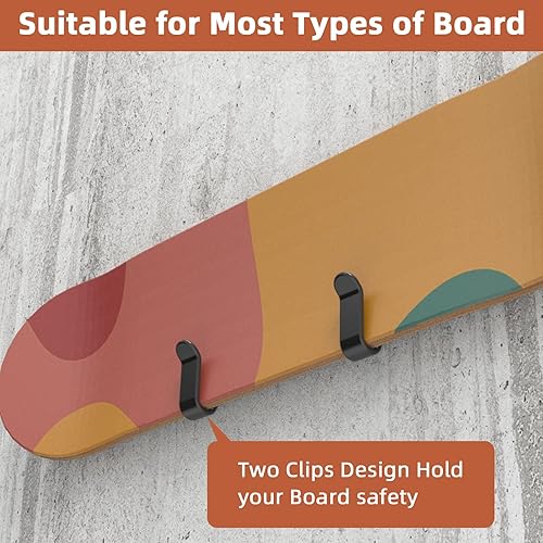 Vista 13 de Clips horizontales de montaje en pared para snowboard, montaje en pared, montaje en snowboard, montaje en pared, montaje en snowboard, montaje