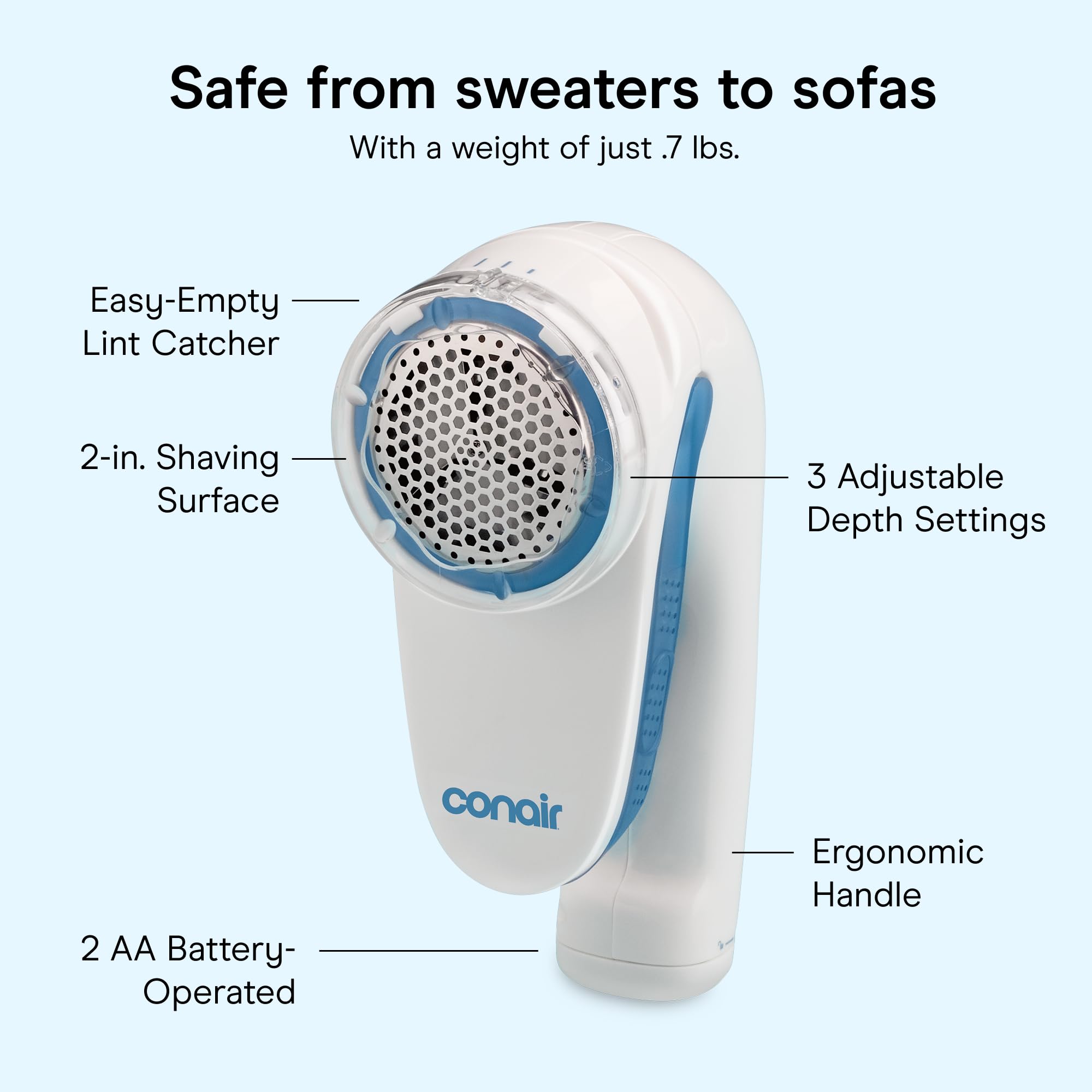 Conair Defuzzer na baterie – maszynka do golenia