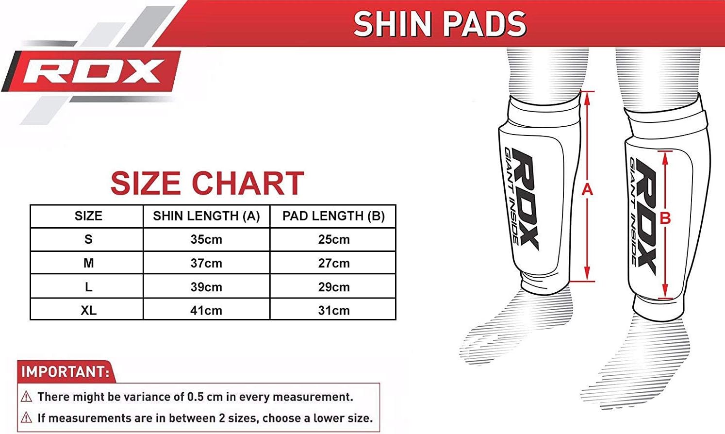 RDX Shin Guards for Muay Thai, Kickboxing, MMA Training and Fighting, Approved by SATRA, Leg Protector Foam Pads for Martial Arts, Sparring, Protective Gear for BJJ and Boxing : Sports & Outdoors