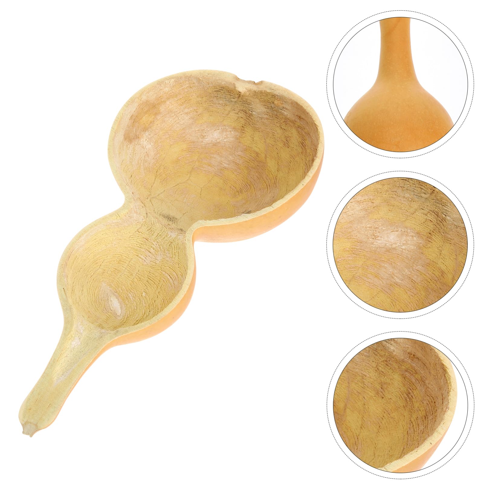 MAGICLULU 4pièces Louche Gourde Chinoise Pour Bain Et Spa Outil Multifonctionnel Pour Lavage De Cheveux Cuisine Jardinage Et Plus