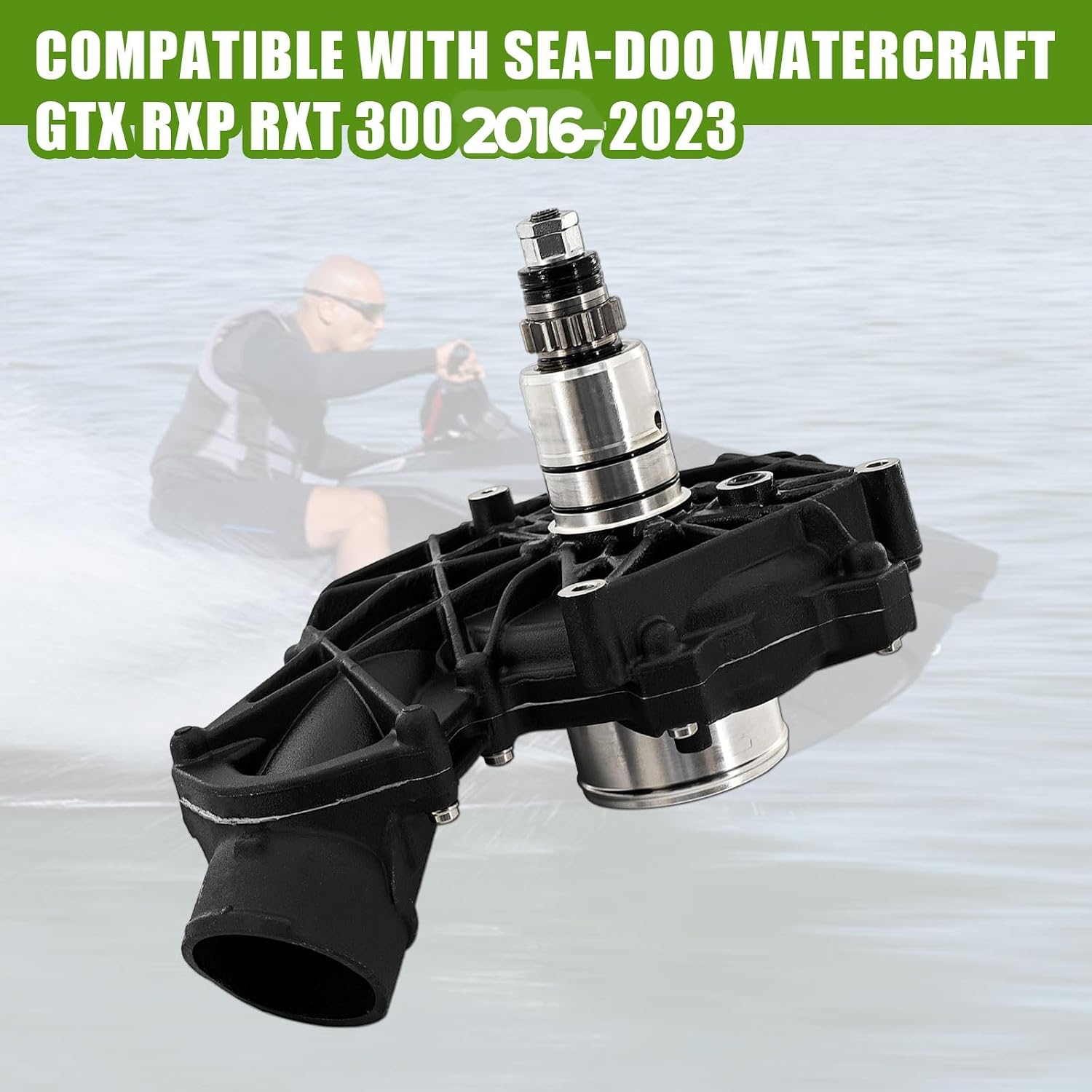 420893588 Supercharger Assembly Compatible with Sea-doo 300 GTX RXP RXT 2016-2024 420490670 420893567 420893566