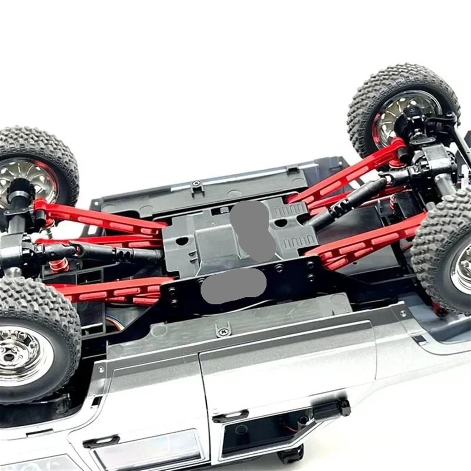 Chasis De Palanca Fija Metal para MN para MN78 para MN168 1/12Actualizaciones Coche RC Piezas Modelos Juguete Repuesto Accesorio Modelos RC