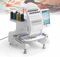 刺繍機付ミシン Amazon.co.jp: 12針業務用刺繍機、1000RPM自動コンピュータ