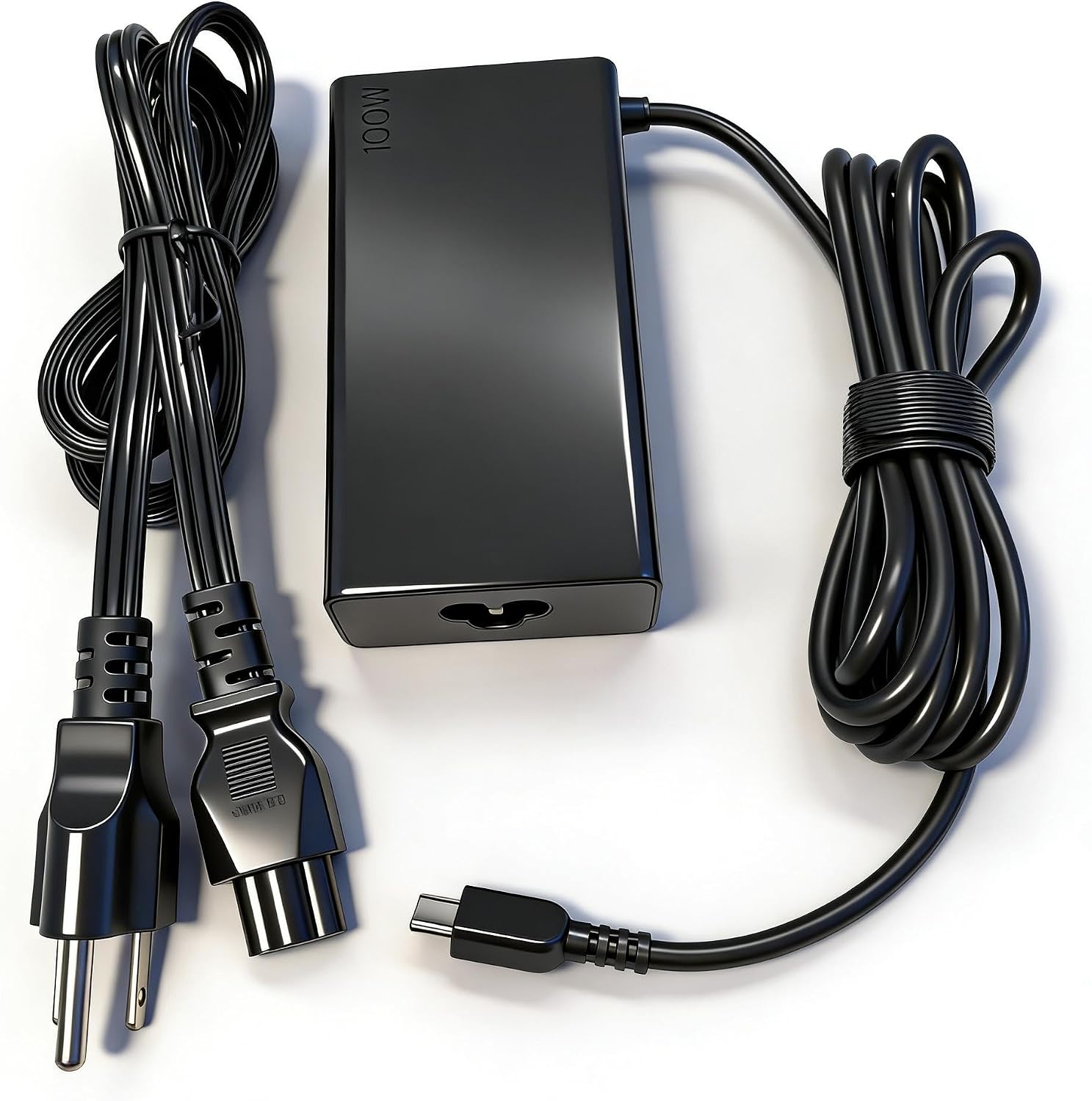 100W USB C Laptop Charger AC Adapter Compatible with HP Spectre x360 Envy Pavilion ProBook EliteBook USB‑C Type C Laptop Power Supply