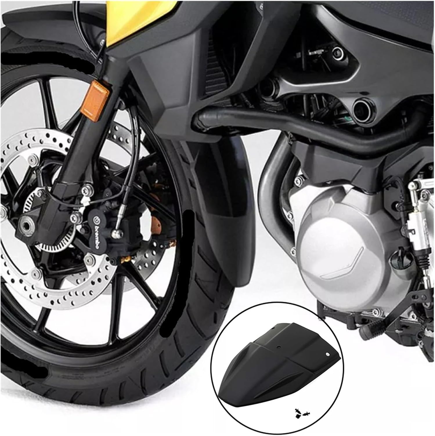 Motorcycle Extender Front Splash Mudguard Mud Guard Extension Fit for F750GS 2018-2023 Mudguard Accessories