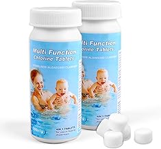 Pool Reinigungstabletten 200 Pcs, für Pool, Wassertank, Whirlpool，Spa (C)