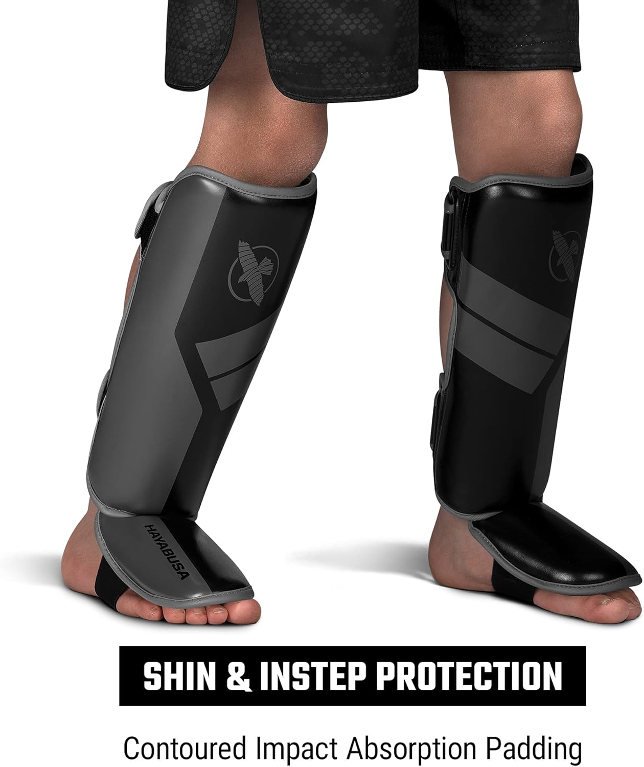 Hayabusa S4 Kids Shin Guards, Muay Thai, MMA, Kickboxing, Martial Arts : Sports & Outdoors