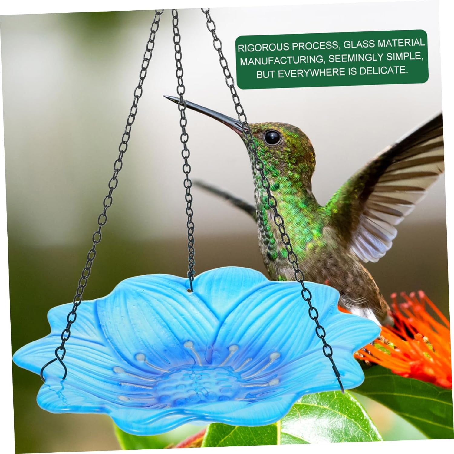 Hanging Bird Bath and Feeder Versatile Bird Bath for Outdoor Gardens Easy and Garden Decor