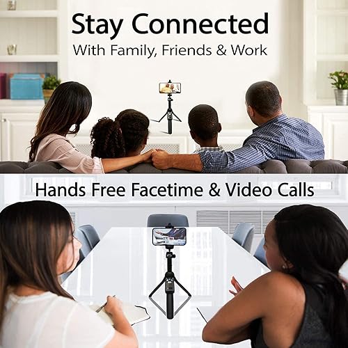 Miniatura 7 de Fugetek Stick y trípode portátil para selfie de 48 pulgadas extensible control remoto Bluetooth todo en uno aleación de aluminio ligera fotos video