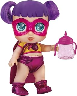 Super Cute Little Babies - Sisi: Super Power Wind - Reversible Clothes - Magic Light Up Baby Bottle - Lights and Sounds