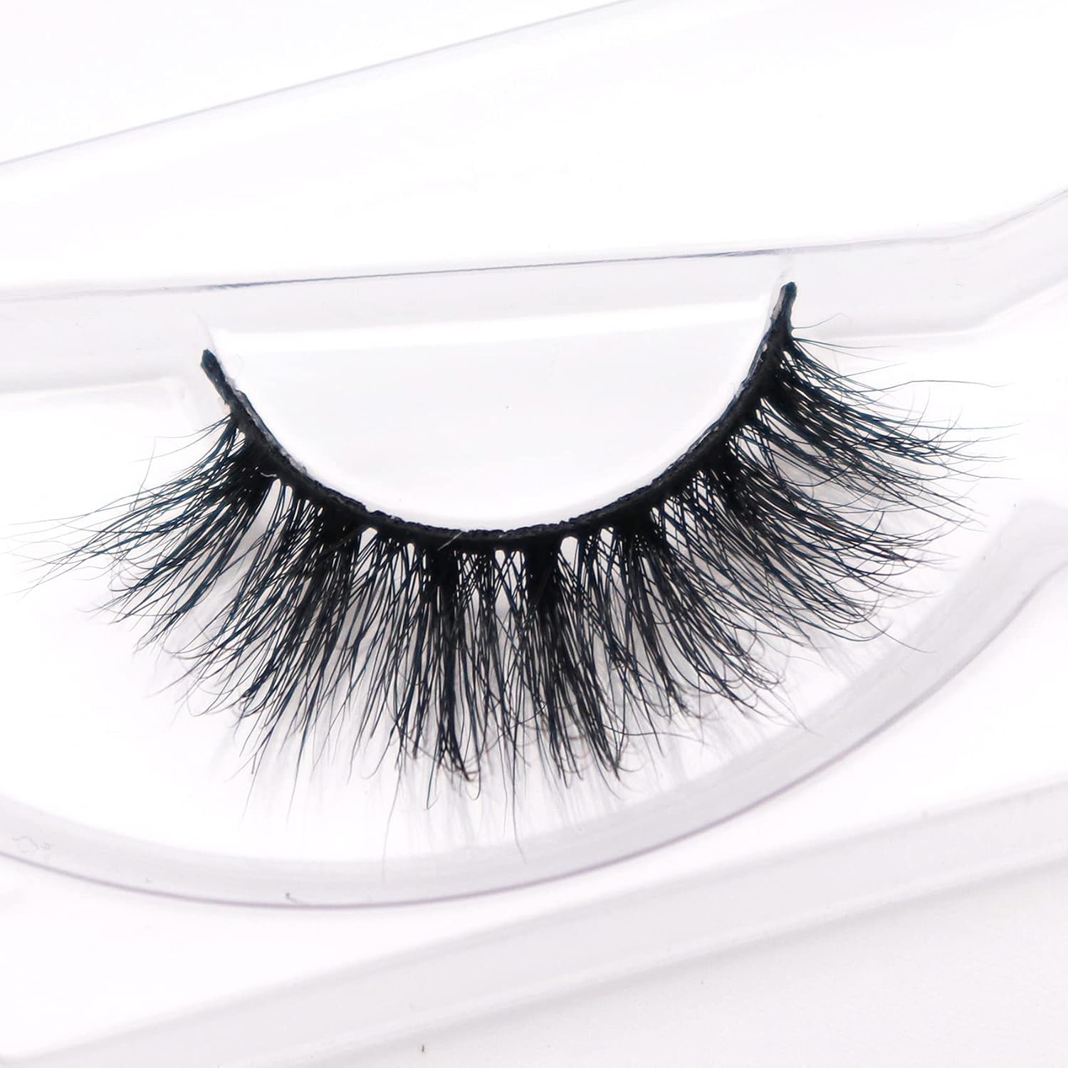 Veleasha Lashes Luxury 8D Real Mink Eyelashes Siberian Mink Fur Vegan Lashes 20mm Volume Handmade Wispy Lashes for Women 1 Pair Pack (8D823) 3 Veleasha Lashes Luxury 8D Real Mink Eyelashes Siberian Mink Fur Vegan Lashes 20mm Volume Handmade Wispy Lashes for Women 1 Pair Pack (8D823)
