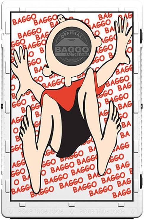 Kids Mouth Portable 2x3 Travel Bean Bag Toss Cornhole Style Game by BAGGO