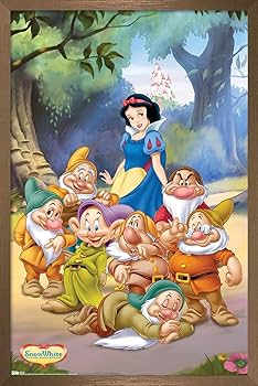 ■美品■　ディズニー絵画　白雪姫　Three for the Dance Amazon.co.jp: Trends International ディズニー 白雪姫と七人の小人