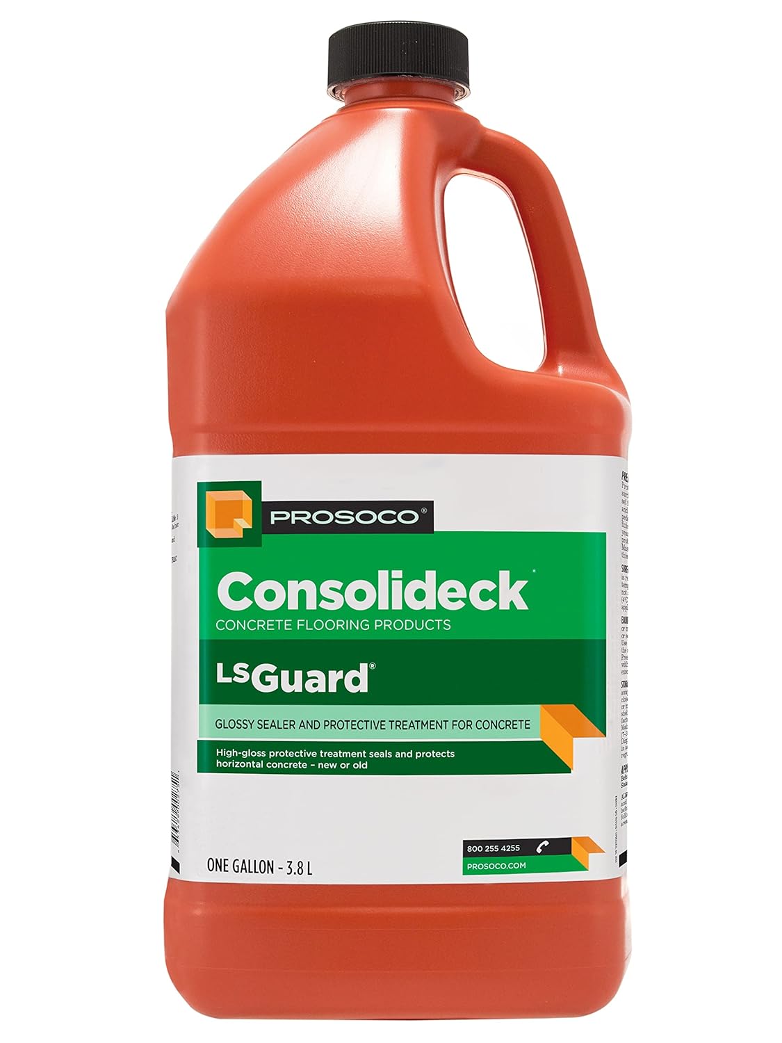 PROSOCO LSGuard | Glossy Sealer and Protective Treatment for Concrete - Trusted by Professionals (1 Gallon)