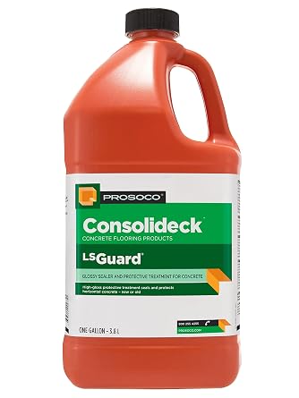 PROSOCO LSGuard | Glossy Sealer and Protective Treatment for Concrete - Trusted by Professionals 1 Gallon