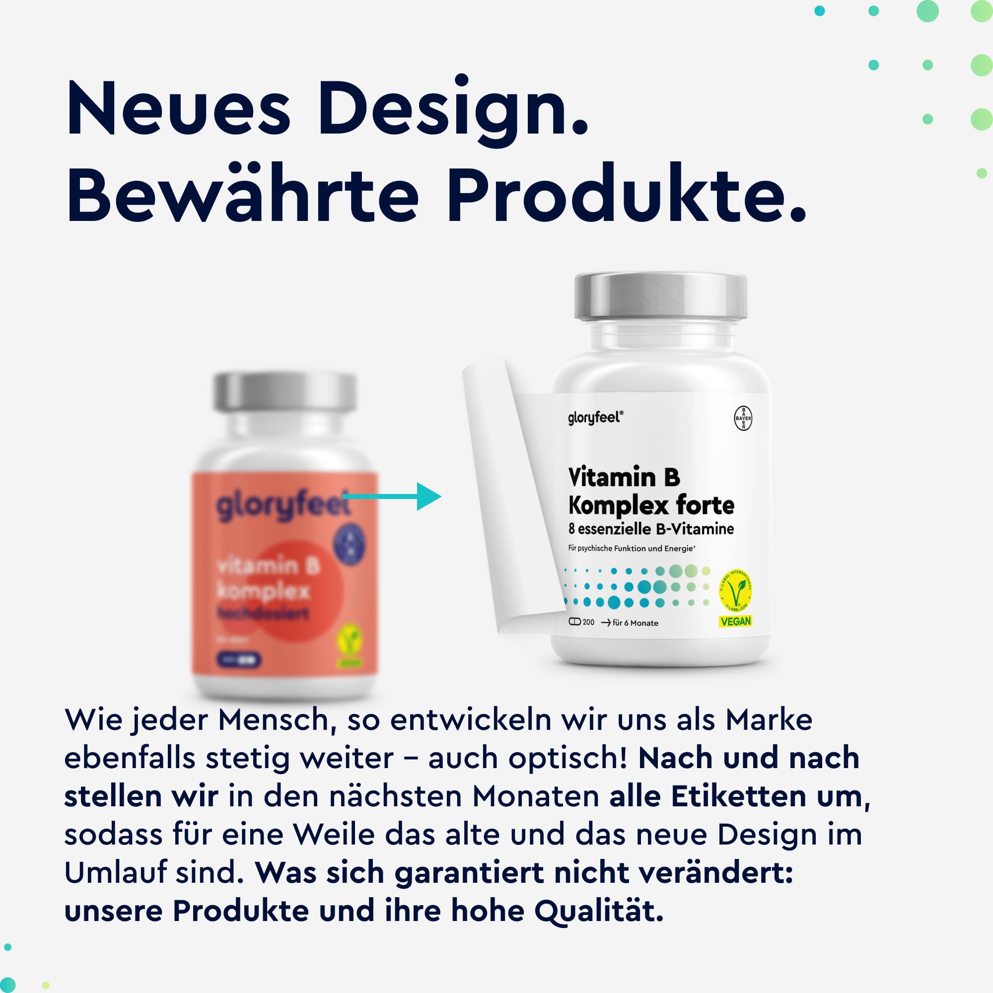 Vitamin B Komplex - 200 Kapseln (7 Monate) - Alle 8 B-Vitamine (B1, B2, B3, B5, B6, B7, B9, B12) - Vegan & hochdosiert - Laborgerpüft & in Deutschland entwickelt