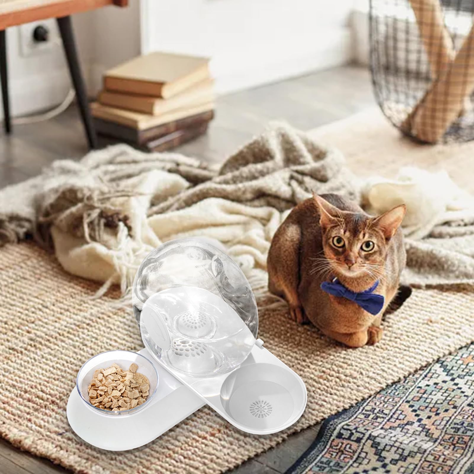 Bebedero para Perros Bebedero De Sifón En Forma De Caracol para Mascotas | Dispensador Automático De Agua Para Gatos para Cachorros Conejos y Mascotas