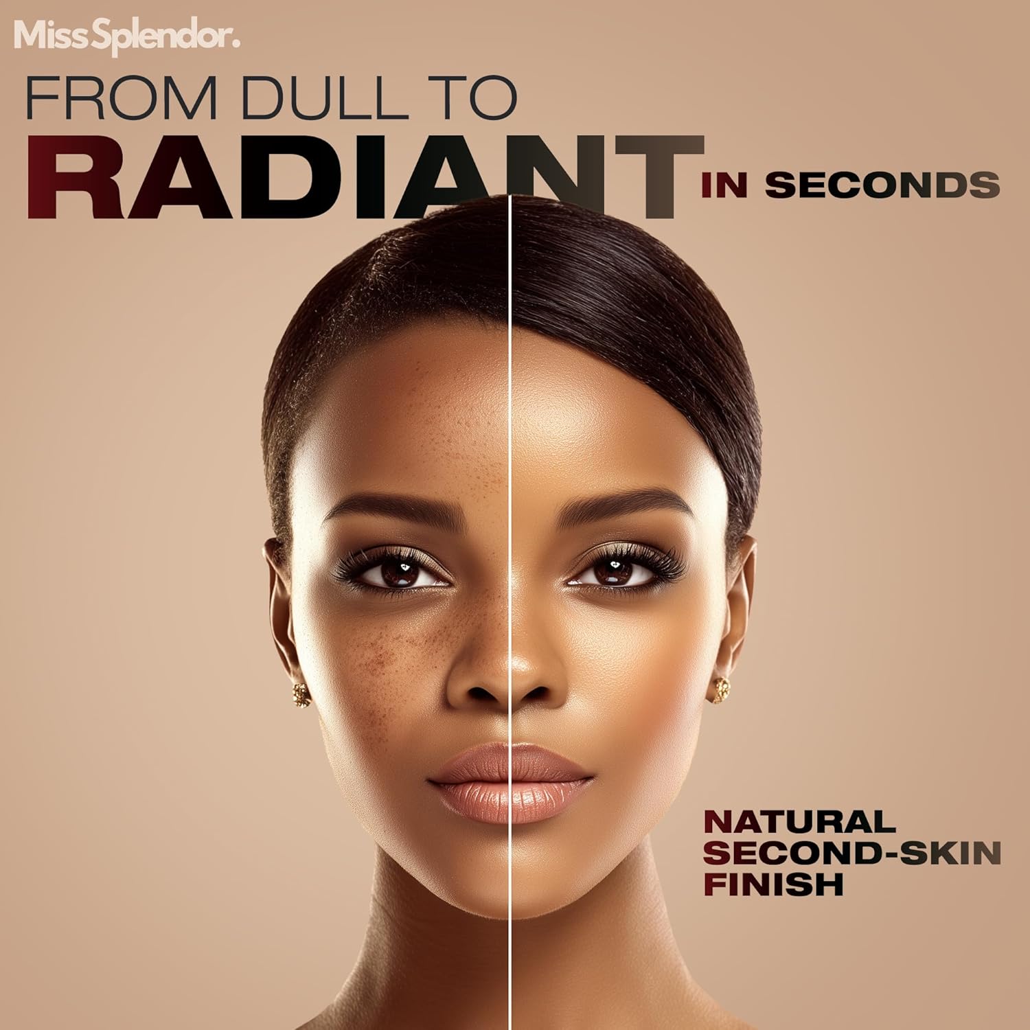 Miss Splendor Beauty Balm Skin Tint 2 Pack– (Shade 1) Serum-Boosted Skin Tint Stick for Black Women, Hybrid Foundation & Skincare, Splendor Skin Tint, Sheer-to-Light Buildable Coverage - Image 5