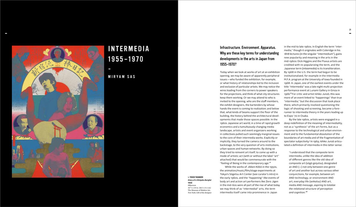 Tokyo 1955-1970: A New Avant-Garde /anglais