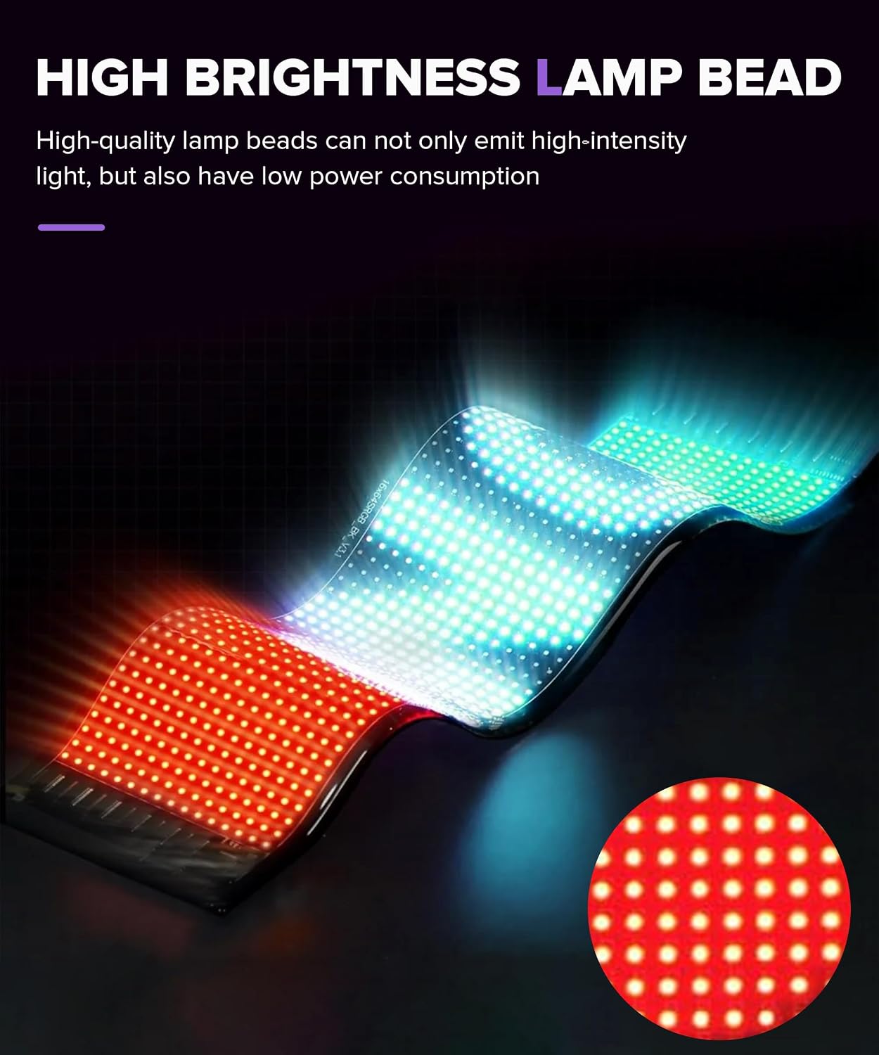 Automotive Neon Accent Lights,IP68 Waterproof Devil Eyes Light for Windshield,Car Accessories Car Eyes Animated LED,Devil Eye Strips with Dynamic Patterns,Fit for Cars,Trucks,Motorcycles
