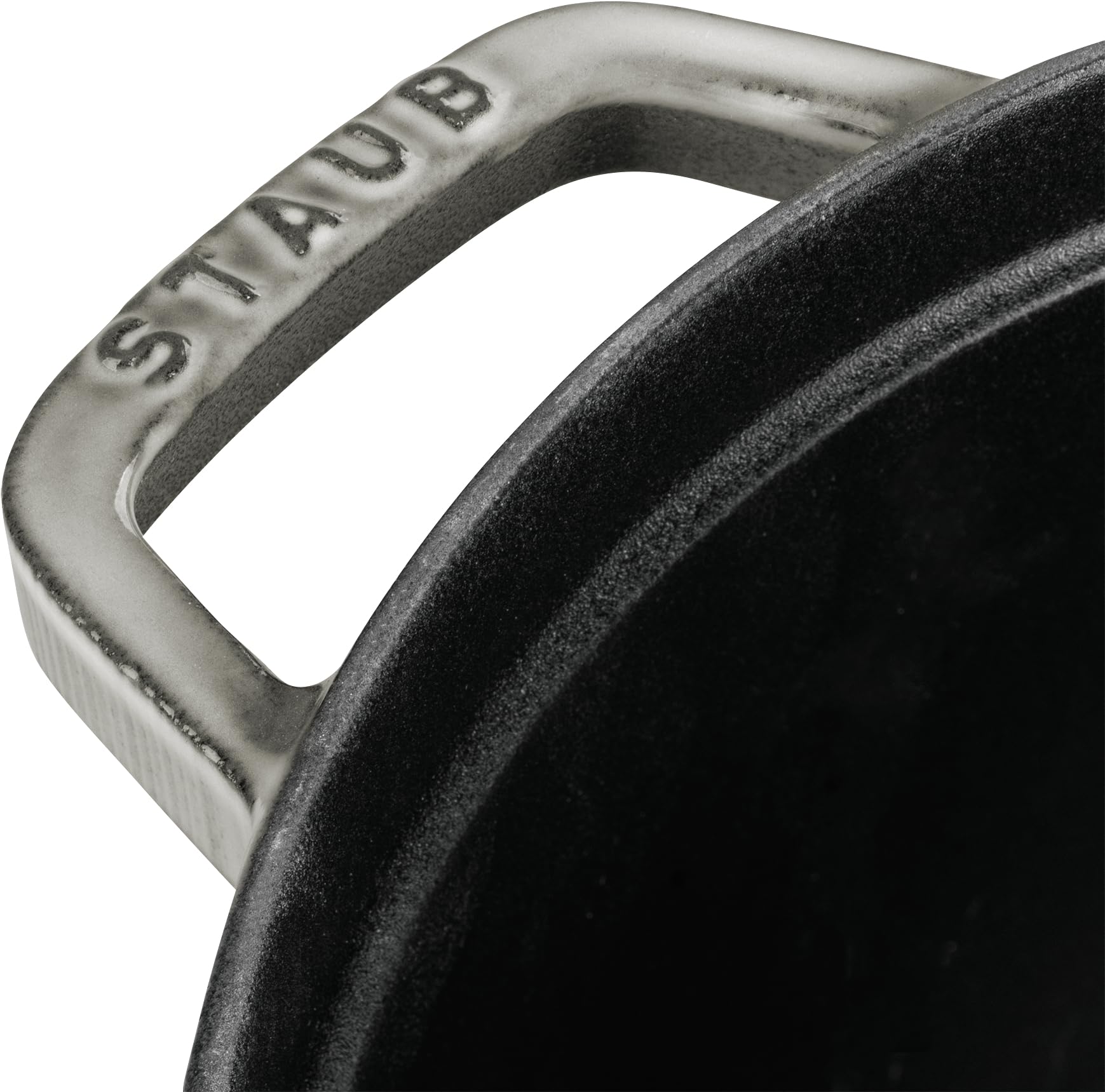 STAUB Okrągły Cocotte, 5,5 l, grafitowy szary