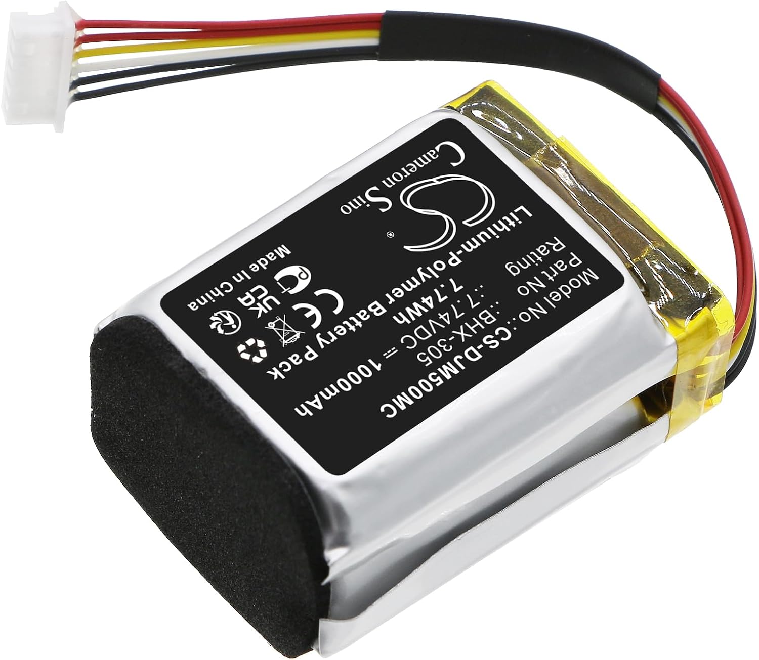 Cameron Sino Battery for DJI OM5, Osmo Mobile 5, Osmo Mobile 6 PN:DJI BHX-305 1000mAh / 7.74Wh