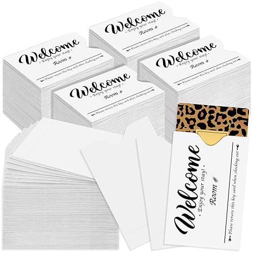 Sabary 500 Pcs Hotel Key Card 2.36 x 3.54 Inch