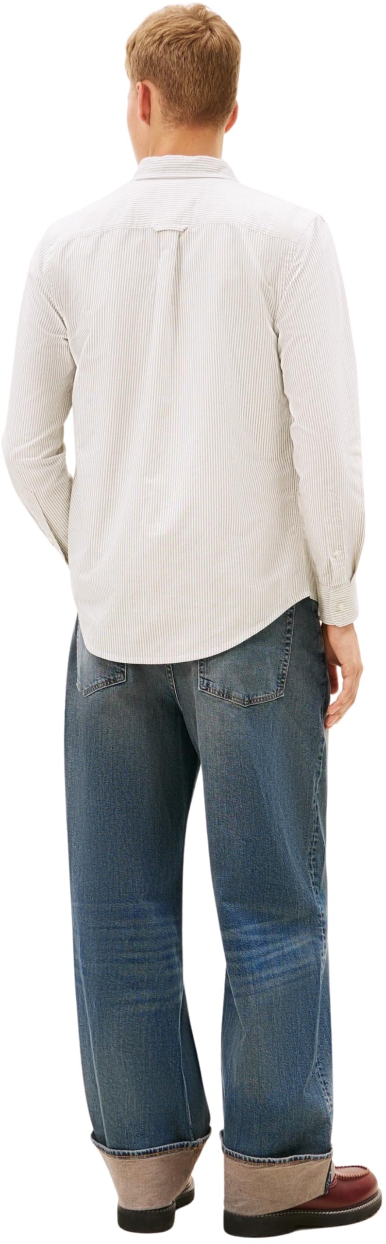 Tommy Jeans Camisa Hombre Stripe Oxford Slim Fit