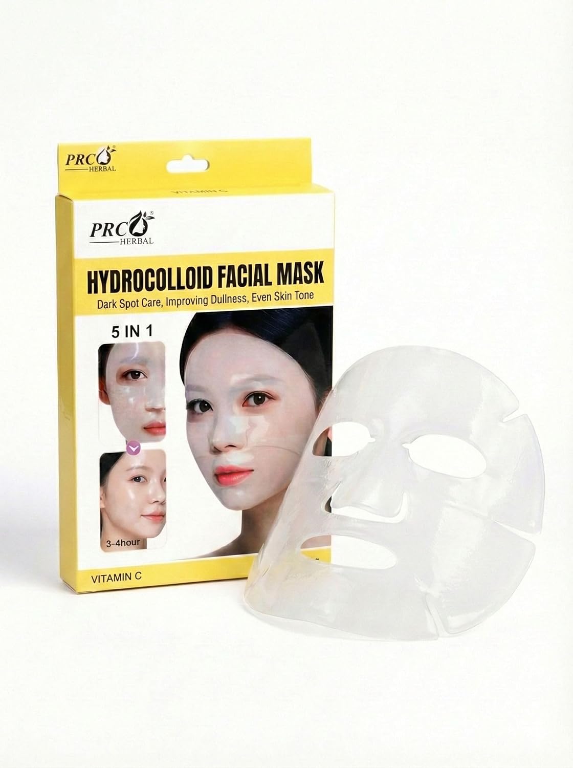 PRC HERBAL Hydrocolloid Collagen Glass Skin Overnight Korean Facial Sheet Mask for Hydration, Radiance, Oil Control, Calmi... - Review, Price and Buying Guide
