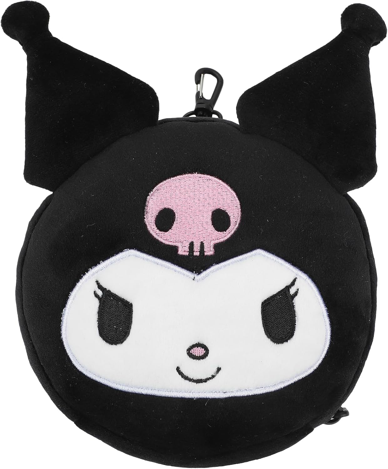 Almohada de cuello convertible de poliéster con máscara
