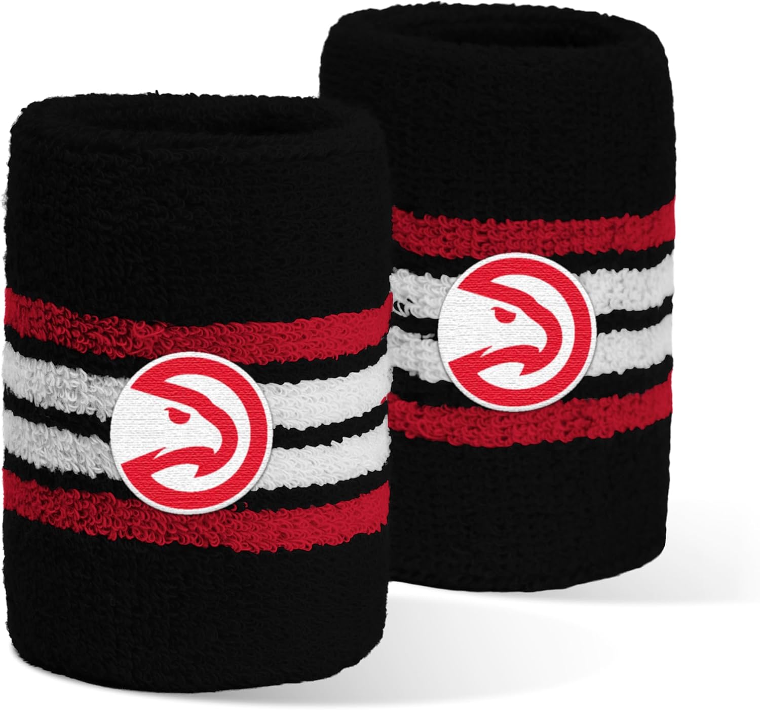 For Bare Feet NBA Officially Licensed Team Logo Headband & Wristband Combo Pack Team Color OSFM
