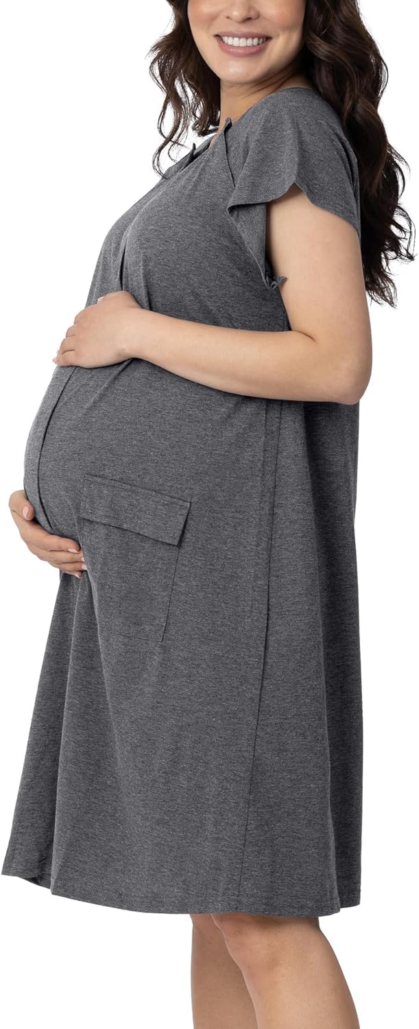 Kindred Bravely Labor and Delivery Gown, 3 in 1 Hospital Gowns for Women Labor Delivery