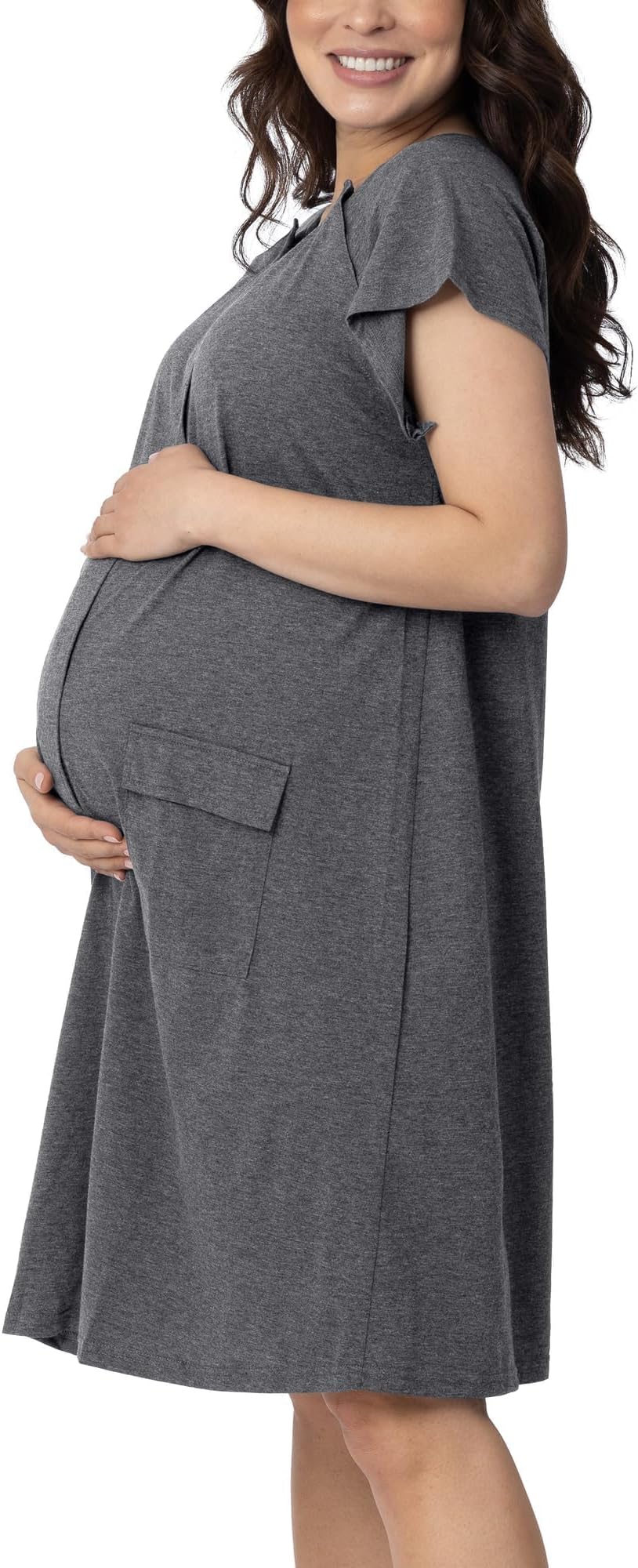 Labor and Delivery Gown, 3 in 1 Hospital Gowns for Women Labor Delivery